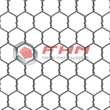 Chicken Wire Galvanized Before Weaving for Garden