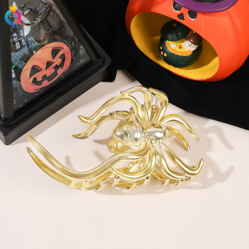 Gold Silver Metal Hair Claw Spider Clamp for Halloween