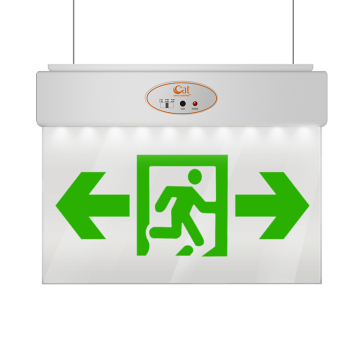 Slim LED Emergency Exit Sign Light