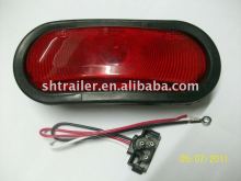 Trailer oval tail light