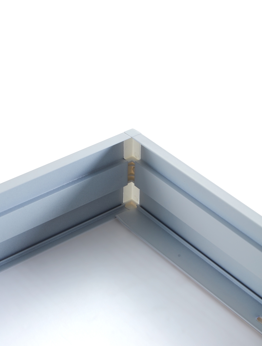 600x600 Screwless Surface Mount Frame Kit