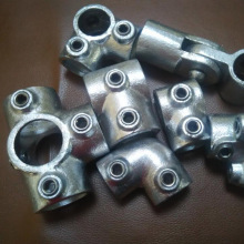 galvanized malleable cast iron pipe fitting/key clamp