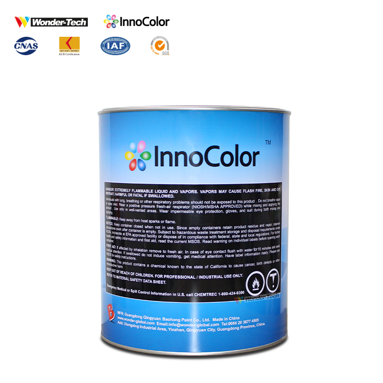 طلاء InnoColor 1K شفاف برتقالي أحمر للسيارة