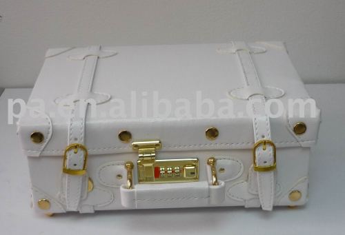 PU Beauty case luggage ( hand made )