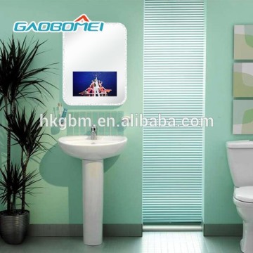 Gaobomei 19" smart TV mirror magic lcd tv digital signage mirror tv for hotel