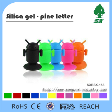 Promotion Gift Silicone Mobile Cell phone Accessory Dispay Stand