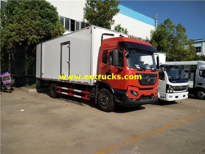 Dongfeng 10tons Frozen Food Delivery Trucks