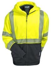 Yellow Tech Double Thick Full Zip Sweatshirt