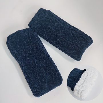 OEM Knitted Chenille Sherpa Boot Cuff Leg Warmers for Women - Knee High Leg Warmers