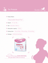 High Quality Disposable Breast Pad