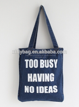 2016 Top Quality Unisex Jeans Bag