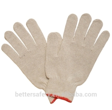 7-Guage High Quality Poly Cotton Yarn Knitted Construction Gloves Bulk Price