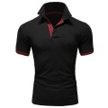 Polo-chemise pour hommes en option multicolore