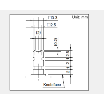 Spun series push switch