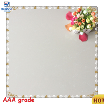 Chinese Foshan Vitrified Factory Prices ivory White 60x60cm Nano Glossy Bathroom Polished Porcelain Floor Tiles