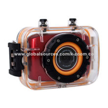 Sports Cameras, Wide Viewing Angle, AVI Video Format, Easy-to-carry