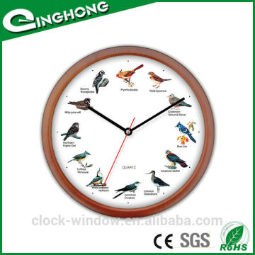 There are sound cheap plastic wall clocks