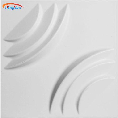 3D PVC WALL PANEL ภายใน PVC WALL WALL PANELS หลักฐานดับเพลิง PVC การออกแบบผนังแผงสำหรับห้องน้ำ