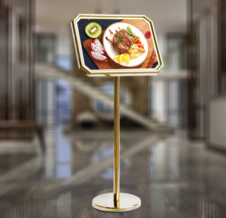 Hotel Welcome sign Holder Stand Guiding sign Lobby Sign YKL-MYA-36