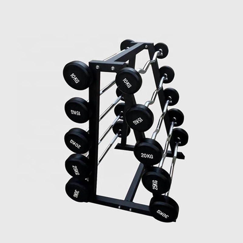 Solid stable household commercial dumbbell rack