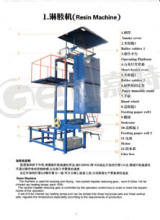 Evaporate cooling pad machine-Resin machine