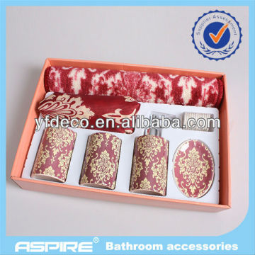 7Pcs traditional ceramic bathroom decor