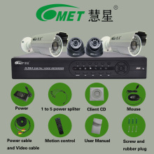 Favorites CCTV 4-Channel DVR Kit 4CH CCTV DVR Kits (HX-D5004K)