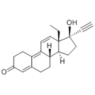 18,19-Dinorpregna-4,9,11-trien-20-yn-3-one,13-ethyl-17-hydroxy-,( 57362673, 57276163,17a) CAS 16320-04-0