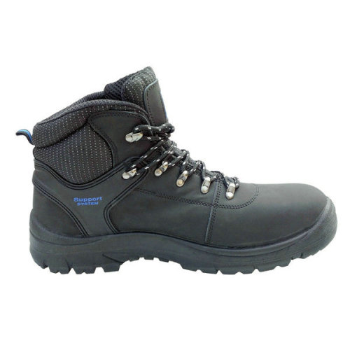 Nubuck Leather PU Injection Safety Shoes