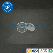 Clear Plastic Tube with End Cap