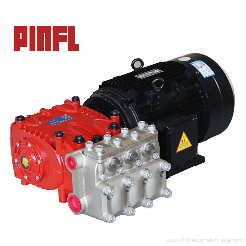 Industry dust reducer triplex plunger pump