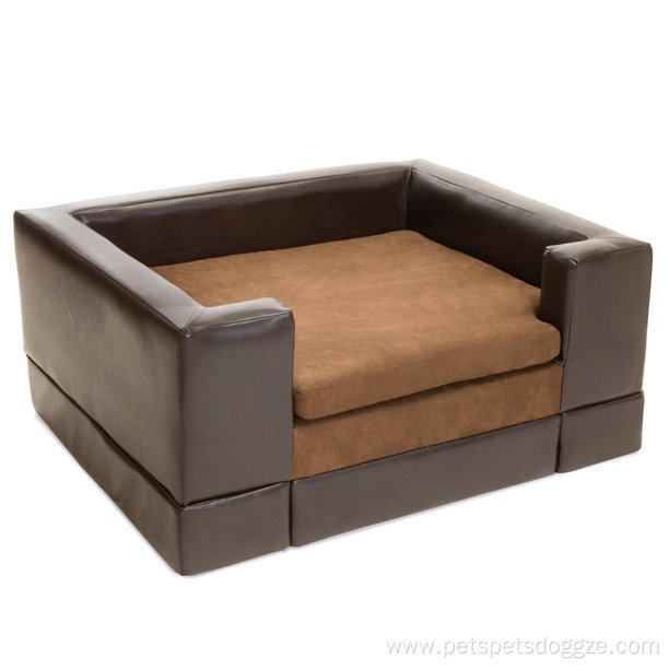 Rectangular Cushy Sofa Pet Dog Bed Large