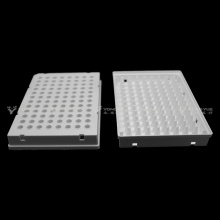 0,1 ml 96 put PCR-plaat full-rok wit