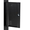 3 Doors Steel Locker Cabinet Black