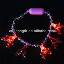Red LED lighted Bracelet ,glow dark bracelet