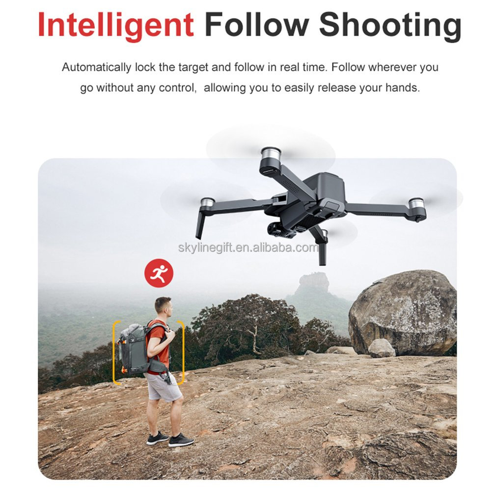 JJRC X19 2.4G 5G WIFI FPV Optical Flow Positioning Dual Mode 4K Camera Brushless Motor Foldable RC Drone Quadcopter