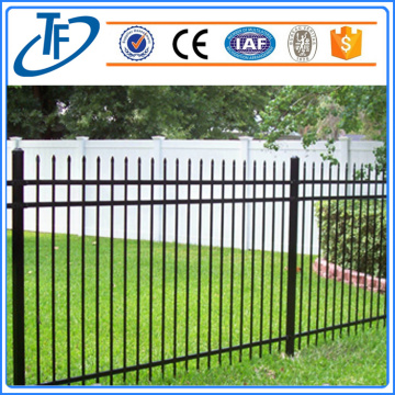 Czarny Proszek Painted Spear Top Security Fence