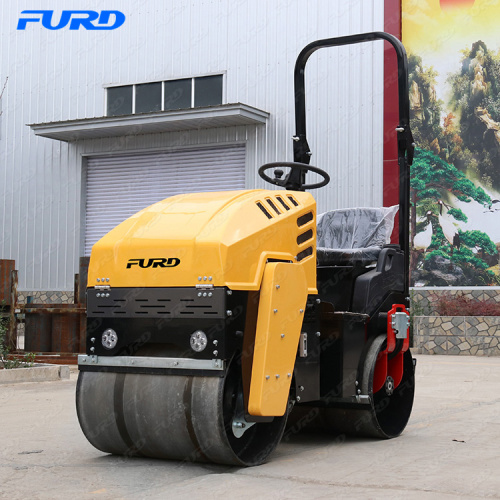 Construcción Vibratory Road Roller Diesel Gasoline Roller Dirección hidráulica Multifuncional Operación simple Roller de carretera