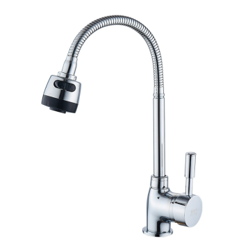 Hot Sell Cheap Torneira De Cozinha Kitchen Tap China Single Handle Single Hole Thermostatic Faucets Sink Wash Kithcne Tap Brass