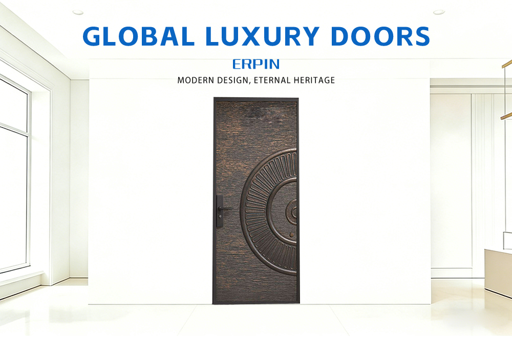 Puerta de aluminio fundido de panel completo-23_01 Full Panel Cast Aluminum Door-23_01