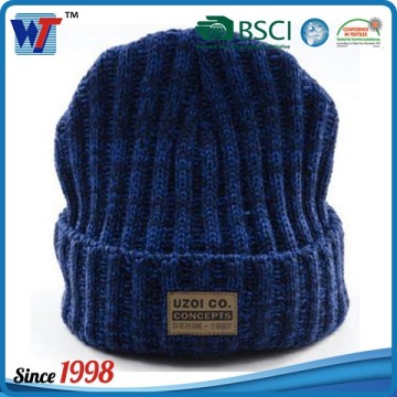 2017 New Arrival Best selling custom knit beanie thick knit beanies