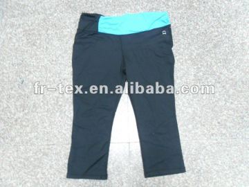 Women's Yoga Fitness Capris, Plus Size are Available