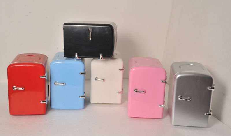 12V 110V-220V Mini car fridge Thermoelectric cooler and warmer fridge 4L fridge coolers