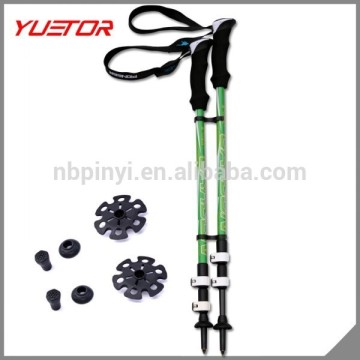 lightweight power lock mountaineering trekking poles