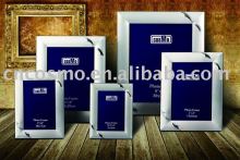 Wings embossed Silver Plated Aluminum picture frame