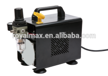 ROYALMAX airbrush compressor TC-803S hobby airbrush. airbrush cake, model air compressor