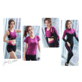 Ladies Yoga Wear 5pcs Full Sets Sports Sportswear