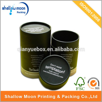 custom cylinder cardboard box packaging, cylinder packaging box