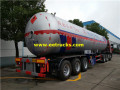 54 CBM Bulk Used LPG Tank Trailers