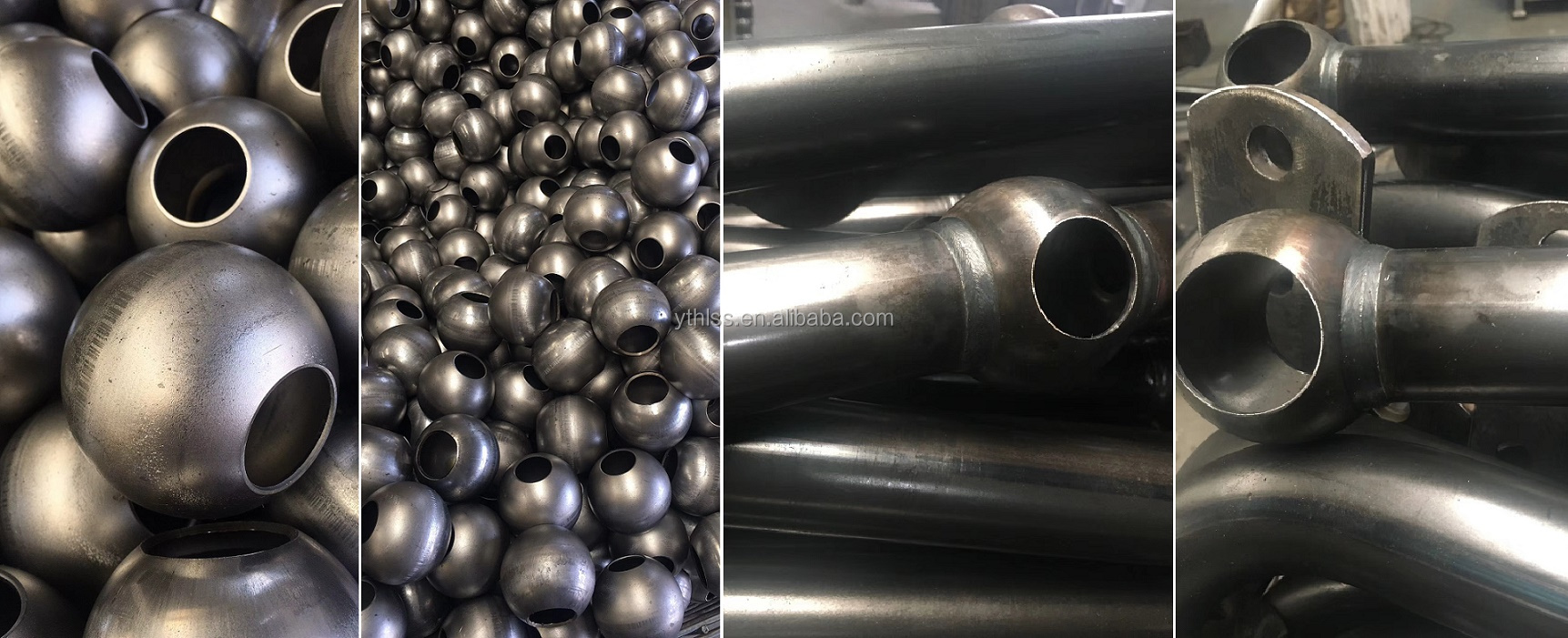 Low Carbon Steel Hollow Ball for Ball-joint Stanchions with Dia. 76*3mm | Steel Ball with Hole